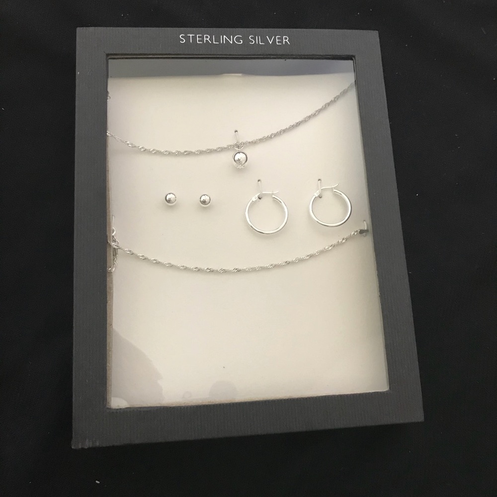 Sterling silver gift set